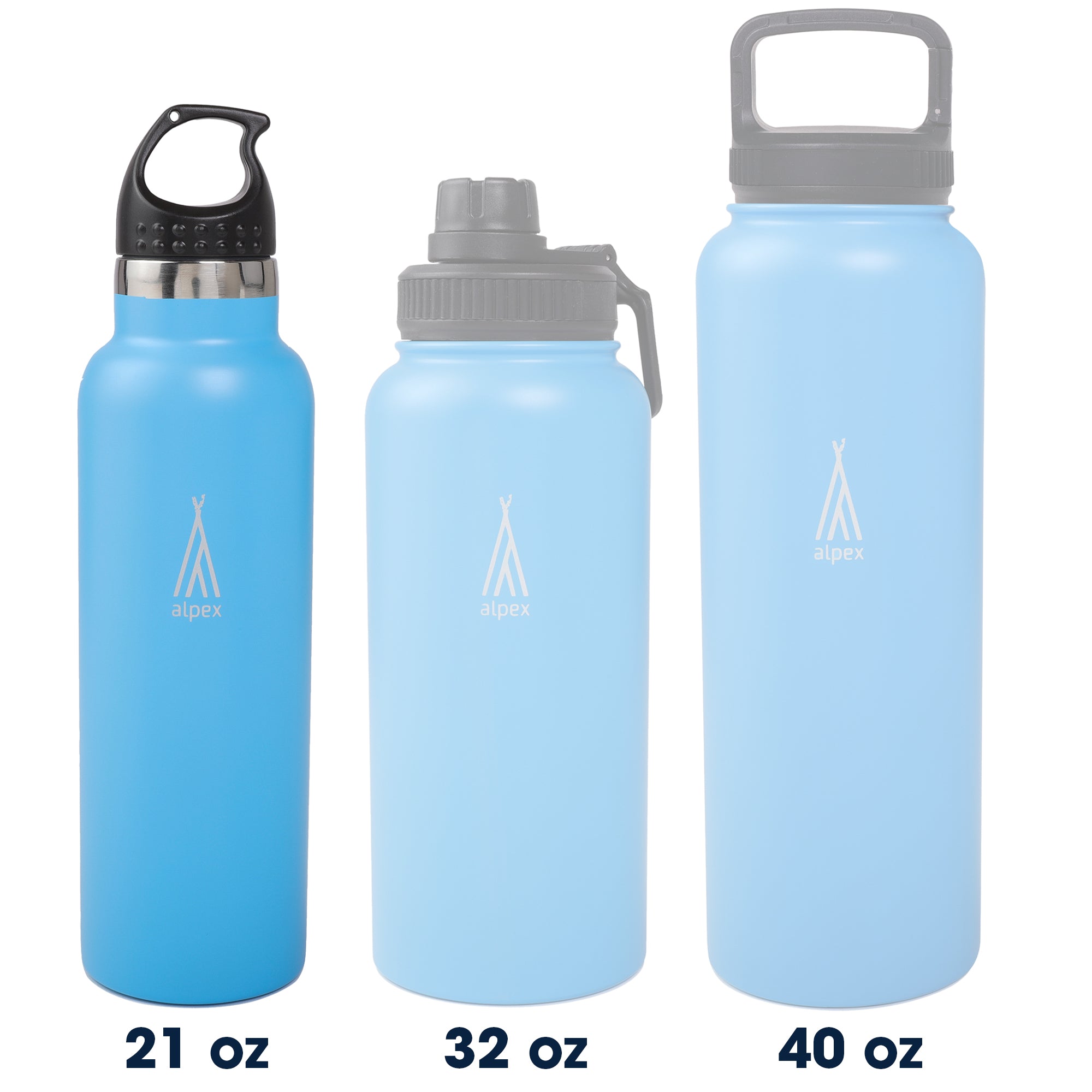 Priority Water Bottle 21oz Clear