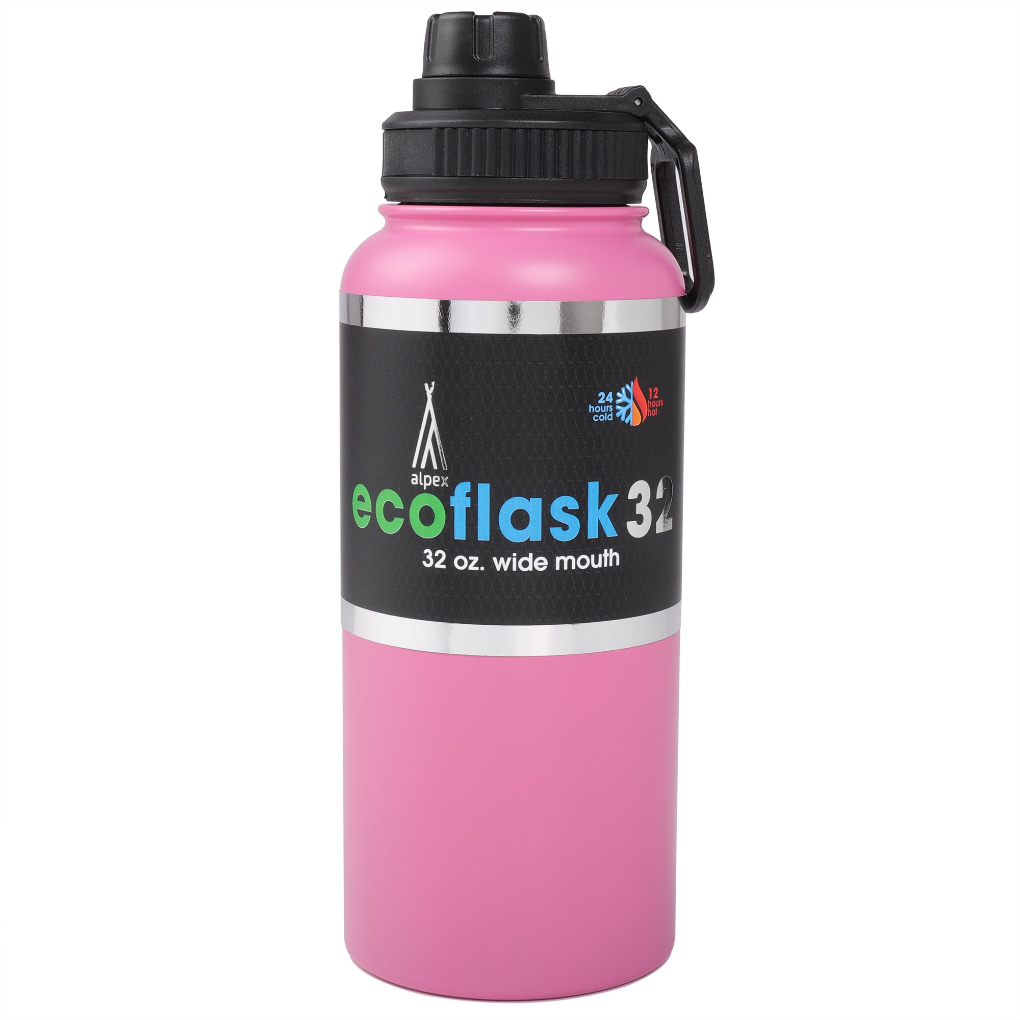 HYDRO FLASK 32 oz. Wide Mouth Water Bottle, Pink - Eastern